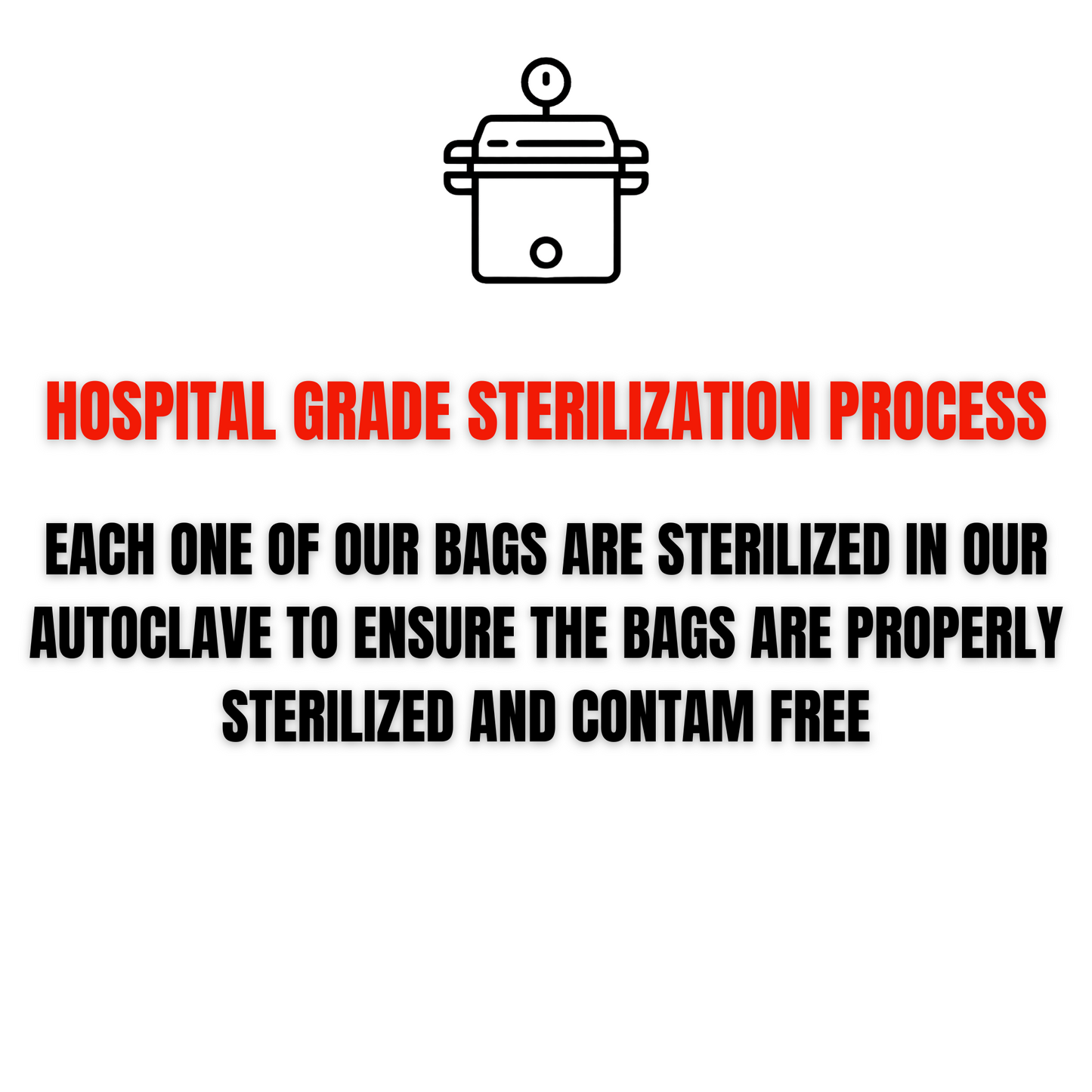 Sterilized Mushroom Substrate (3lbs)